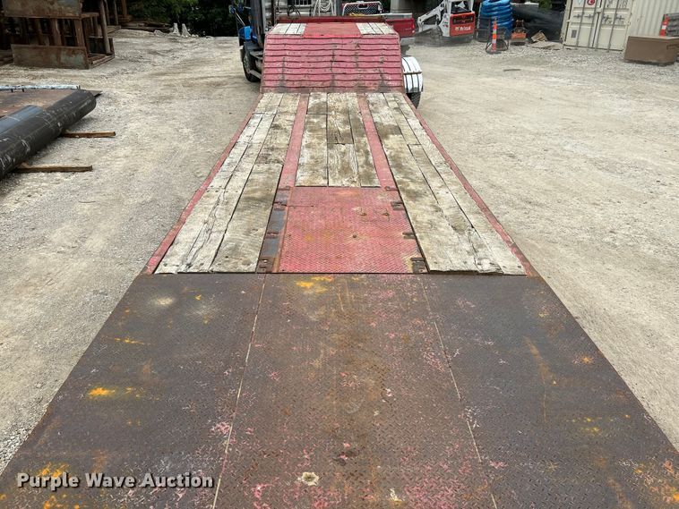 image for item NL9490 1990 Interstate 50LBG  drop deck equipment trailer