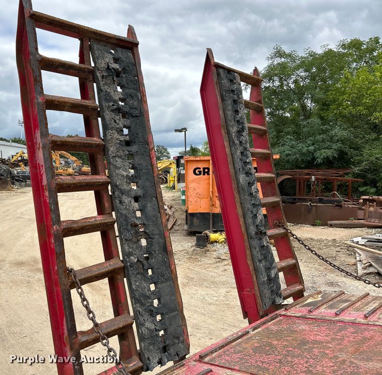 image for item NL9490 1990 Interstate 50LBG  drop deck equipment trailer