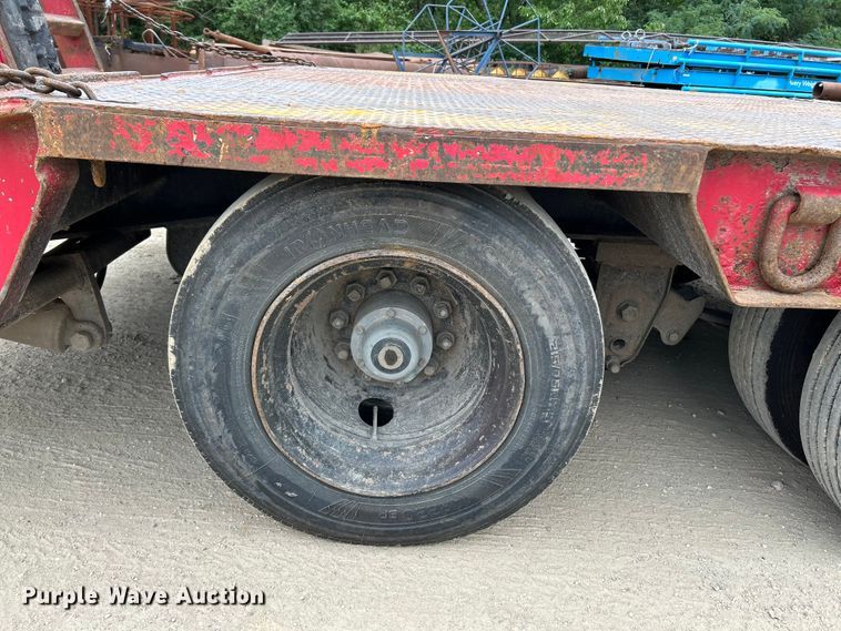 image for item NL9490 1990 Interstate 50LBG  drop deck equipment trailer