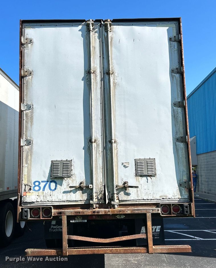 image for item NL9519 1990 Great Dane 7311TJWN 53  dry van trailer