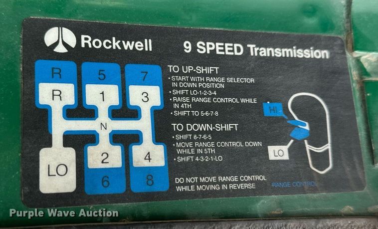 image for item NP9990 1992 Volvo White GM  semi truck