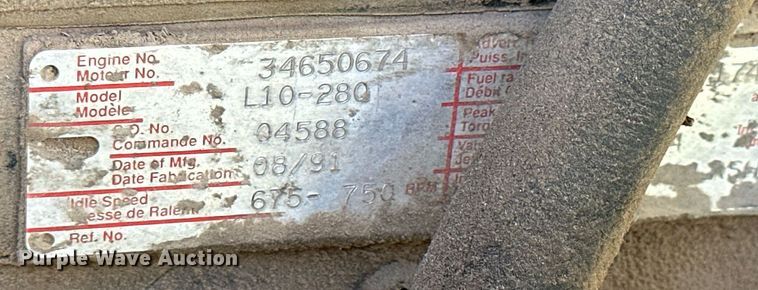 image for item NP9990 1992 Volvo White GM  semi truck