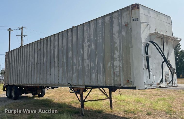 image for item NT9488 1976 Comet 45XVT  walking floor trailer