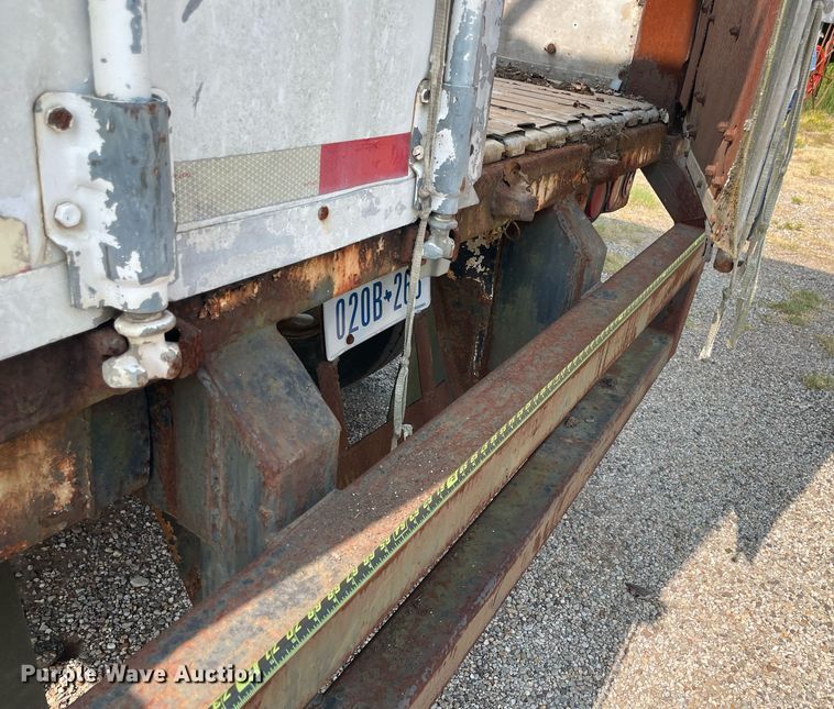 image for item NT9488 1976 Comet 45XVT  walking floor trailer
