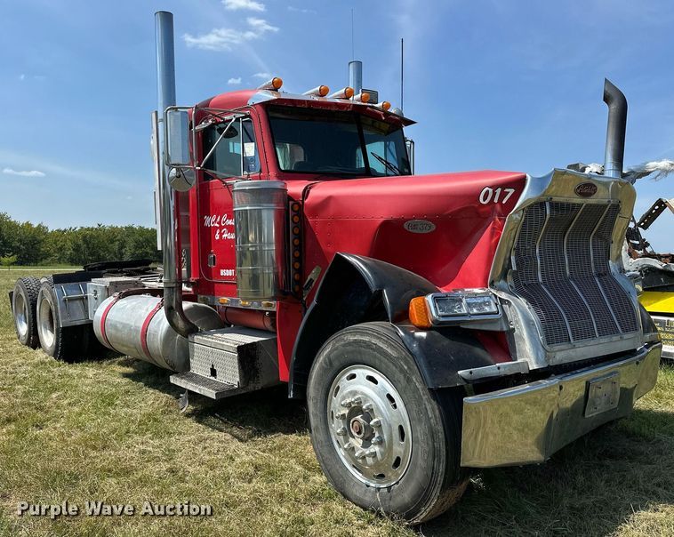 image for item OC9161 1987 Peterbilt 379  semi truck