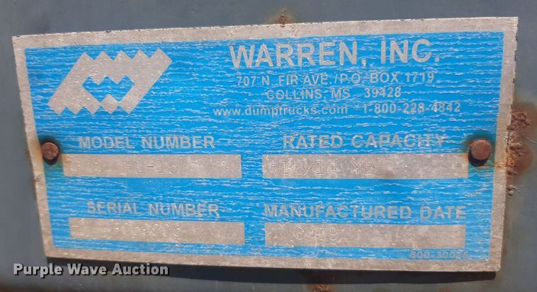 image for item DO3089 2010 Kenworth T400  dump truck