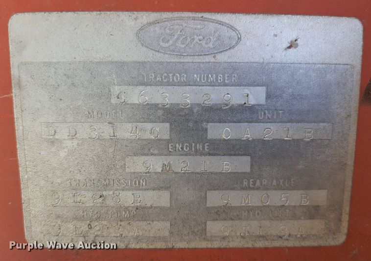 image for item DO3109 Ford 545  tractor