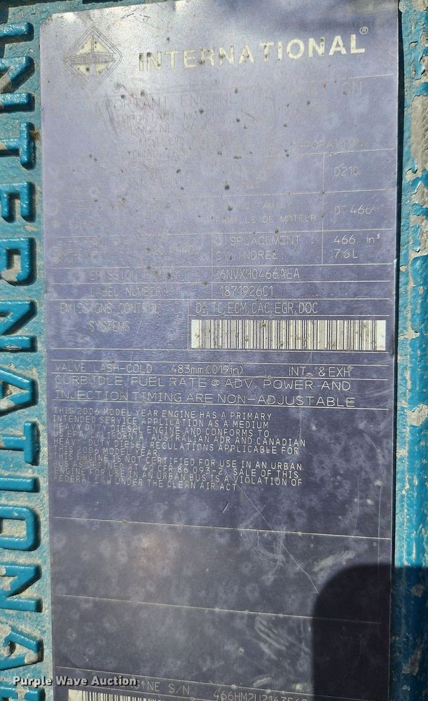 image for item DP2370 2008 IC PB105  school bus