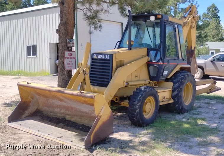 image for item DP3386 1993 Caterpillar 416B backhoe