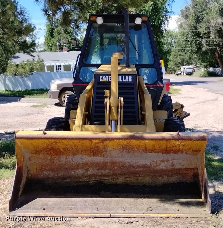 image for item DP3386 1993 Caterpillar 416B backhoe