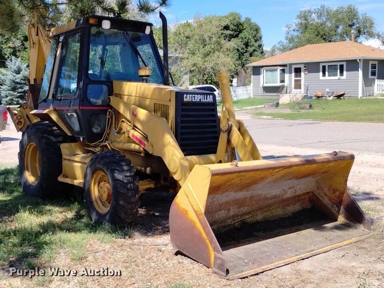 image for item DP3386 1993 Caterpillar 416B backhoe