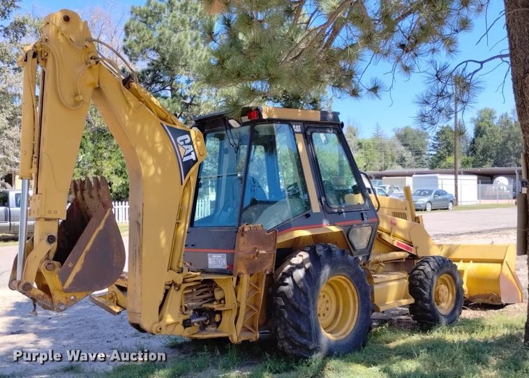 image for item DP3386 1993 Caterpillar 416B backhoe