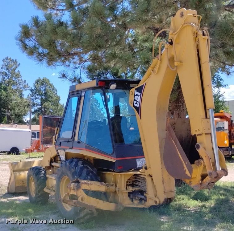 image for item DP3386 1993 Caterpillar 416B backhoe