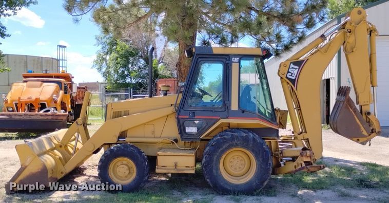 image for item DP3386 1993 Caterpillar 416B backhoe