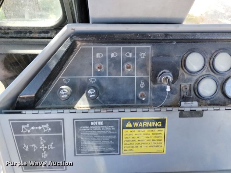 image for item DP3386 1993 Caterpillar 416B backhoe