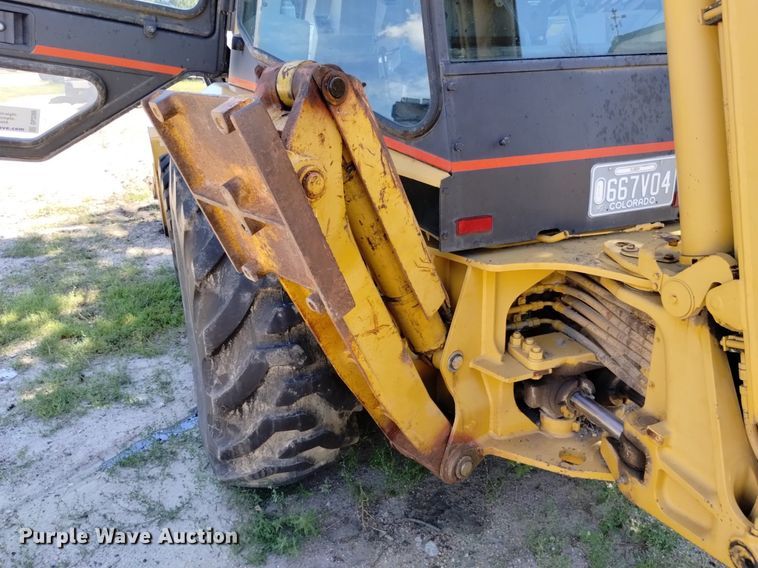 image for item DP3386 1993 Caterpillar 416B backhoe