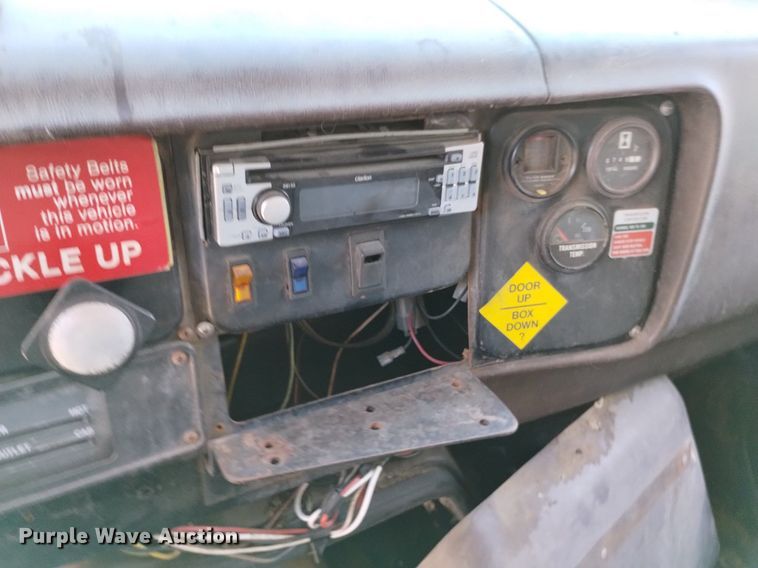 image for item DP3387 1989 International  1954 dump truck