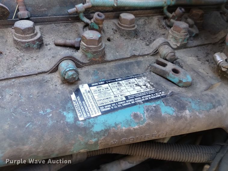 image for item DP3387 1989 International  1954 dump truck