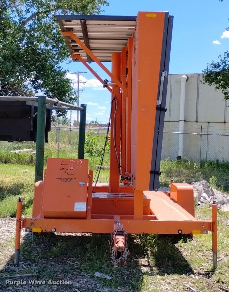 image for item DP3389 1999 PSC message board trailer