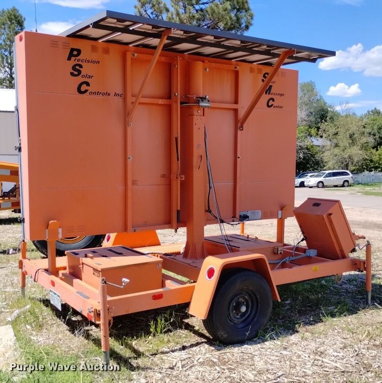 image for item DP3389 1999 PSC message board trailer