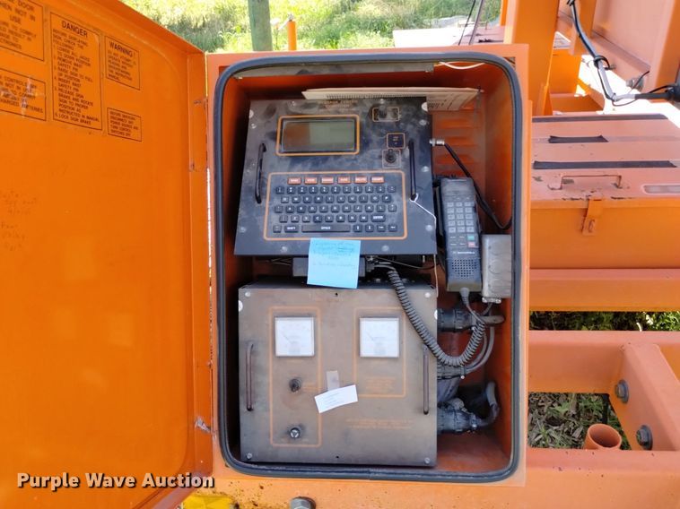 image for item DP3389 1999 PSC message board trailer