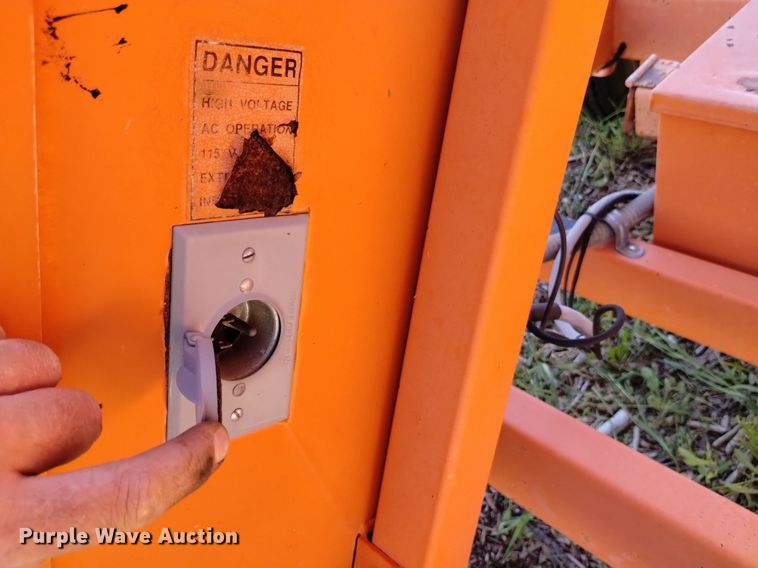 image for item DP3389 1999 PSC message board trailer