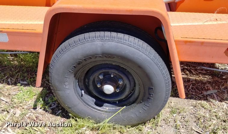 image for item DP3389 1999 PSC message board trailer