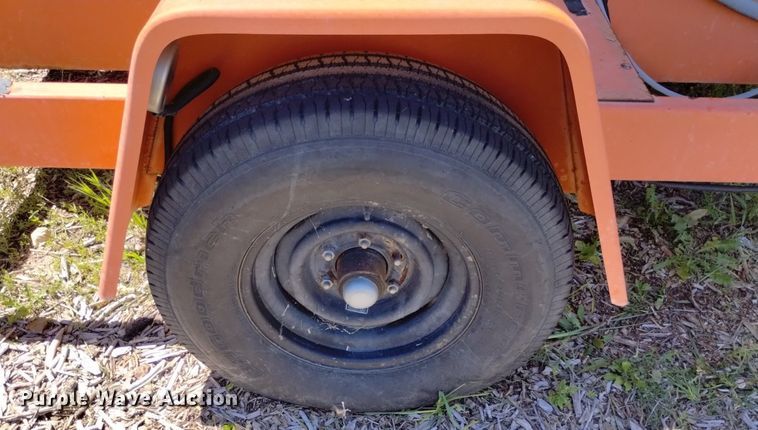 image for item DP3389 1999 PSC message board trailer