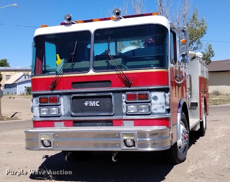 image for item DP3400 1989 Spartan CA26-2142  pumper fire truck