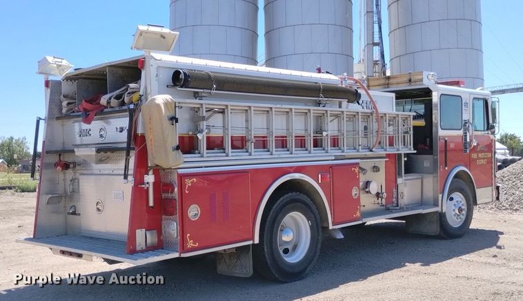 image for item DP3400 1989 Spartan CA26-2142  pumper fire truck