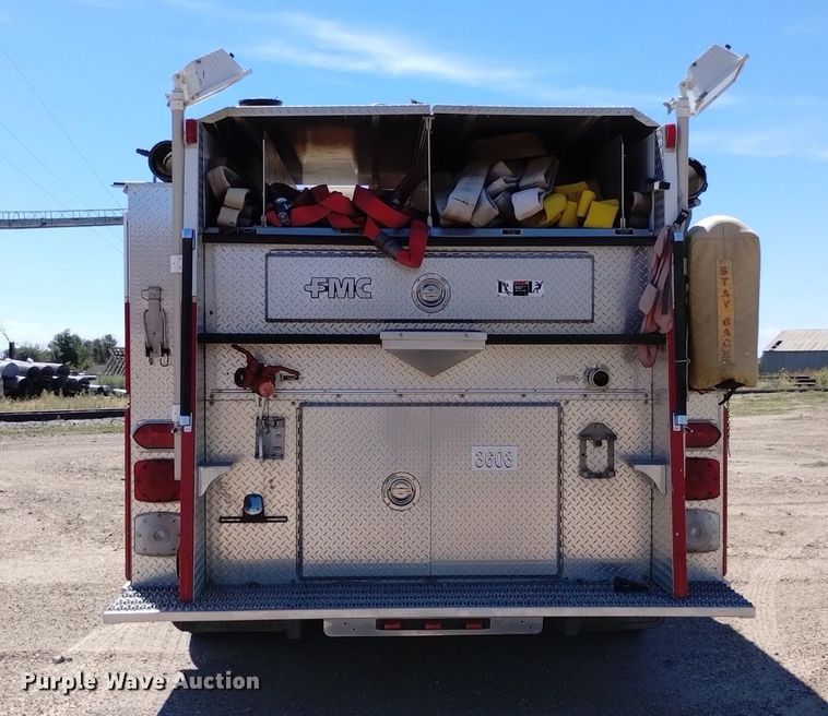 image for item DP3400 1989 Spartan CA26-2142  pumper fire truck