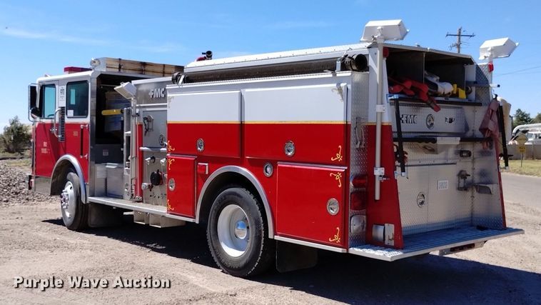 image for item DP3400 1989 Spartan CA26-2142  pumper fire truck