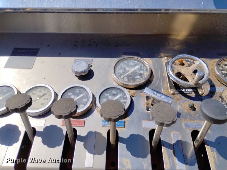 image for item DP3400 1989 Spartan CA26-2142  pumper fire truck