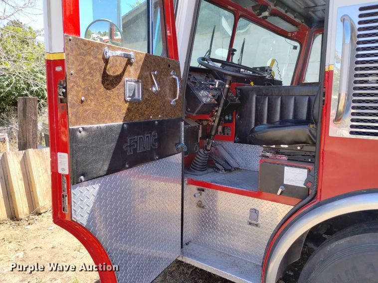 image for item DP3400 1989 Spartan CA26-2142  pumper fire truck