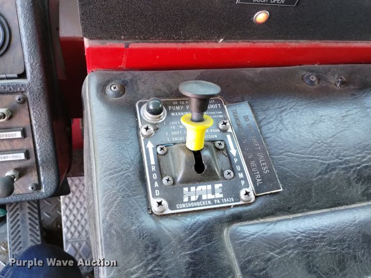 image for item DP3400 1989 Spartan CA26-2142  pumper fire truck