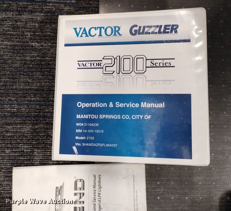 image for item DP3403 2015 International 7400  vacuum truck