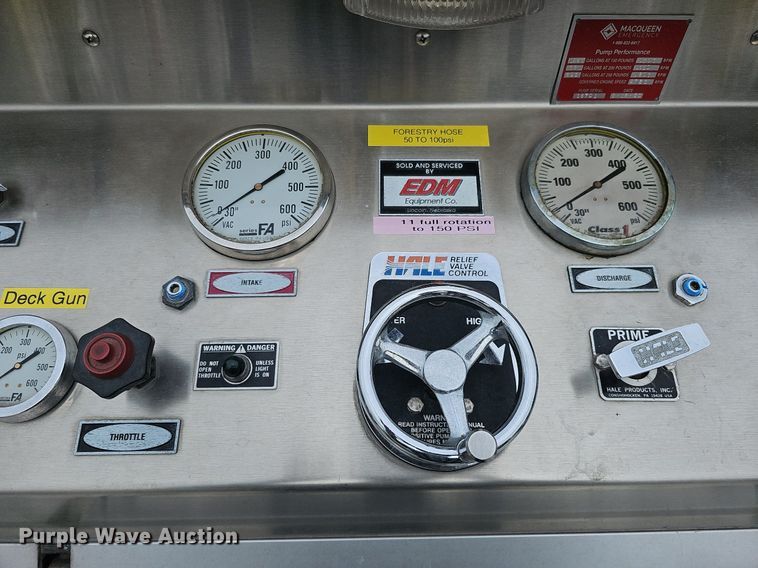 image for item DQ0129 1997 Emergency One Cyclone II  pumper fire truck