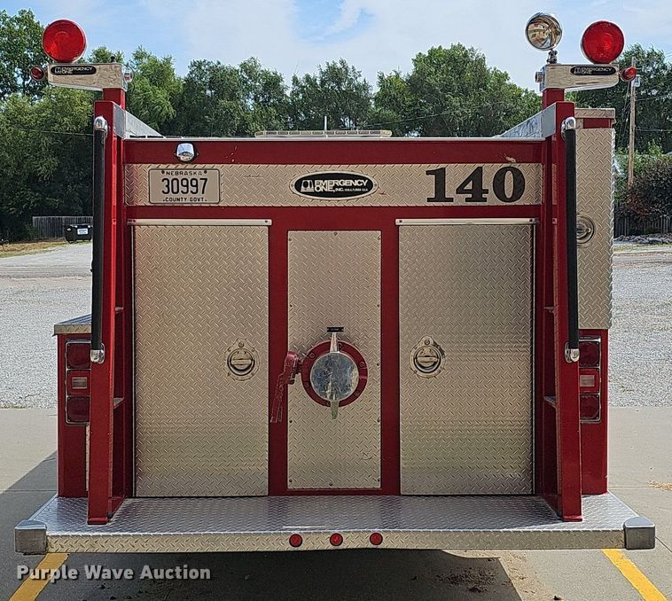image for item DQ0255 1983 Ford 9000  pumper fire truck