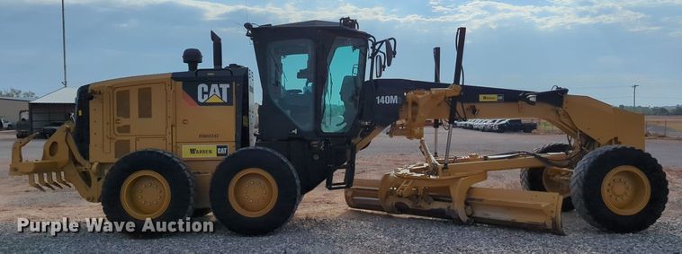image for item DR6994 2016 Caterpillar 140M3  motor grader