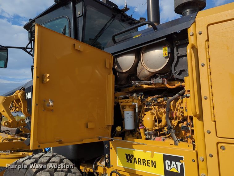 image for item DR6994 2016 Caterpillar 140M3  motor grader