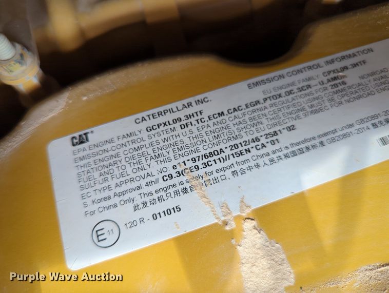 image for item DR6994 2016 Caterpillar 140M3  motor grader