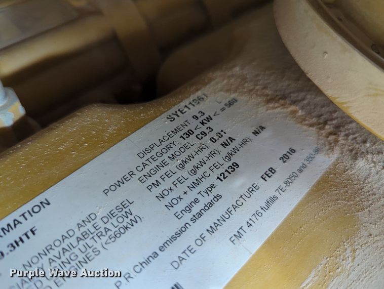 image for item DR6994 2016 Caterpillar 140M3  motor grader