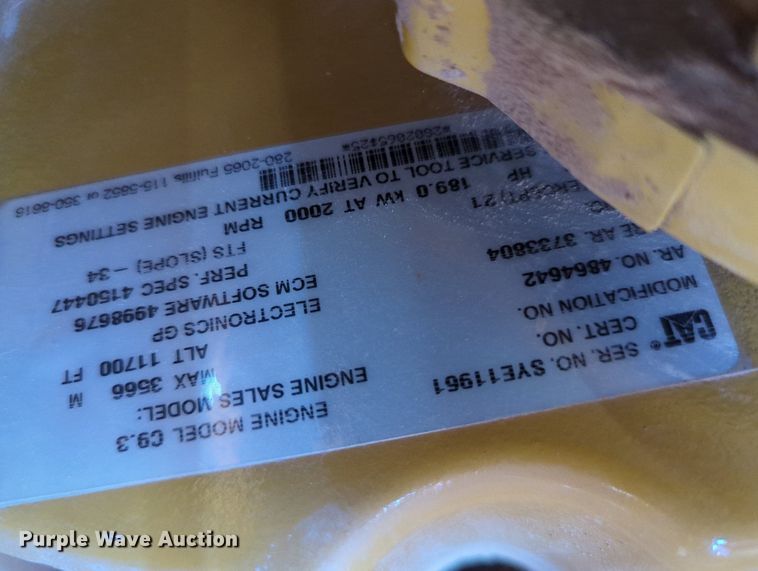 image for item DR6994 2016 Caterpillar 140M3  motor grader