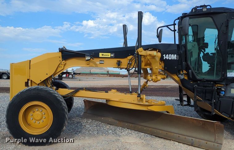 image for item DR6994 2016 Caterpillar 140M3  motor grader