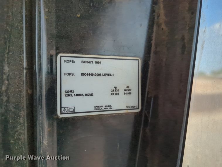 image for item DR6995 2013 Caterpillar 12M2 VHP Plus  motor grader