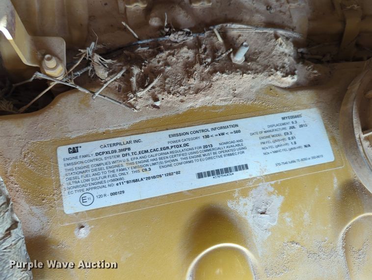 image for item DR6995 2013 Caterpillar 12M2 VHP Plus  motor grader