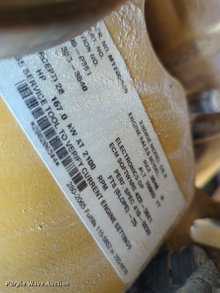 image for item DR6995 2013 Caterpillar 12M2 VHP Plus  motor grader