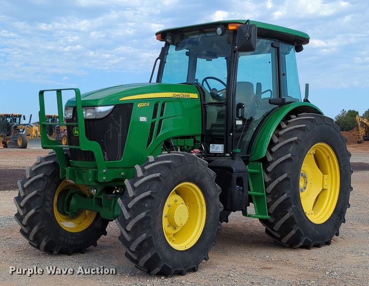 image for item DR6996 2017 John Deere 6120E  MFWD tractor