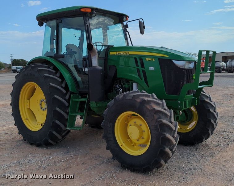 image for item DR6996 2017 John Deere 6120E  MFWD tractor