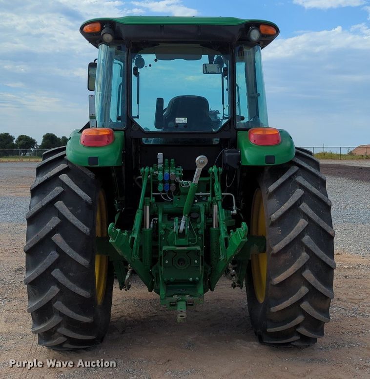 image for item DR6996 2017 John Deere 6120E  MFWD tractor